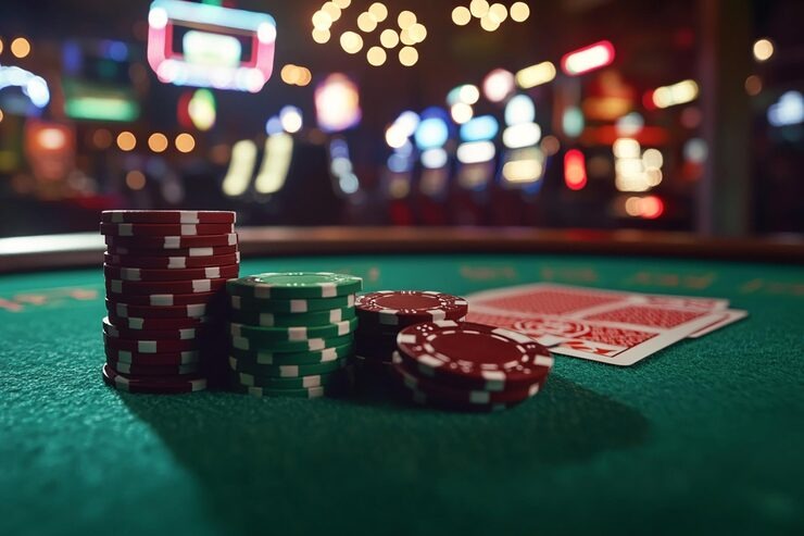 Live dealer managing Wild Bandito game at cahayatoto login studio